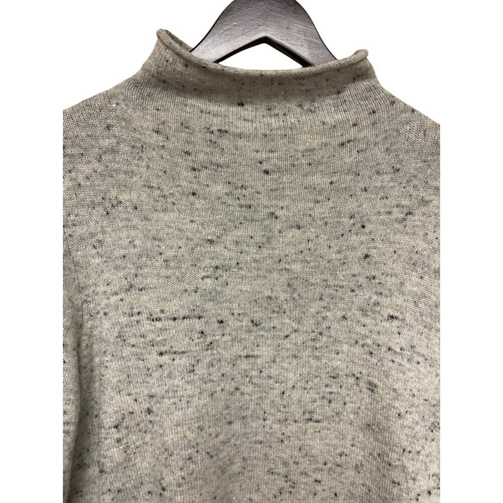 Madewell Women's Donegal Inland Turtleneck Sweater Coziest Yarn Size XXL Gray - Picture 5 of 12